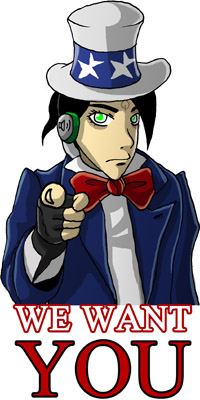 We want YOU
